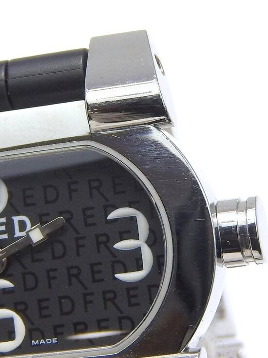 FRED Move one Watches FD012110 Silver blackDial Stainless Steel/rubber Qua... main image 4